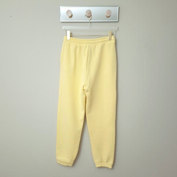 NWT Zara “light yellow” yellow trackpants, M - Picture 8 of 9